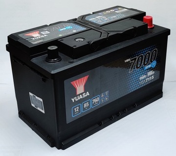 Акумулятор Yuasa YBX 7115 EFB 12V 85ah 760a p+