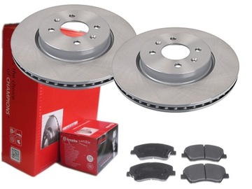 TARCZE KLOCKI BREMBO PRZÓD HYUNDAI I20 GB 280MM