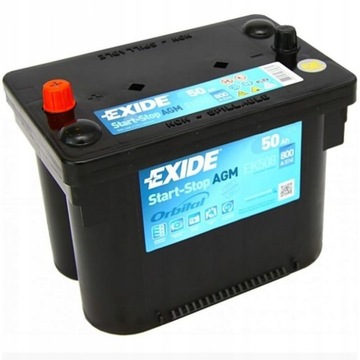 EXIDE START STOP AGM EK508 50Ah 800A L+