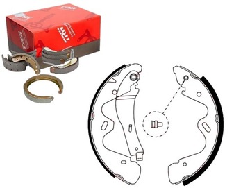 КОМПЛЕКТ ГАЛЬМІВНИХ КОЛОДОК [TRW]