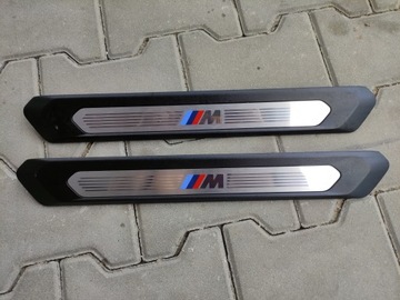 Декоративные накладки на пороги BMW X3 G01 M пакет