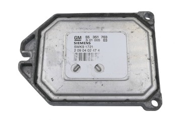 STEROWNIK OPEL ZAFIRA 55351703 5WK91721