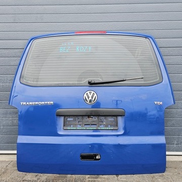 VW T5 задняя крышка багажника задняя синяя LL5M без ржавчины полная