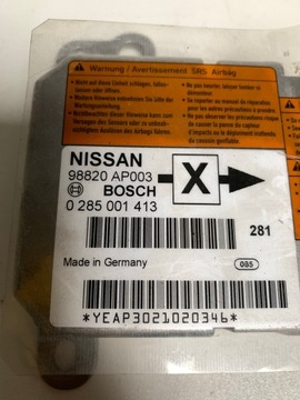 Модуль подушок безпеки Nissan MICRA K11