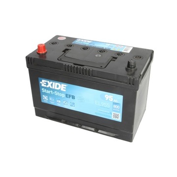 Акумулятор EXIDE EFB 95AH 800A L+