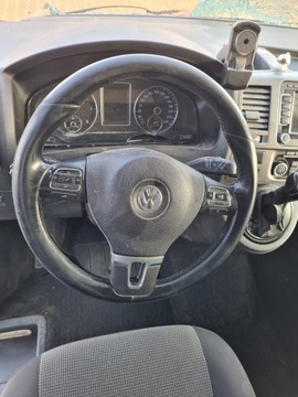 kierownica multifunkcyjna skóra VW T5 LIFT