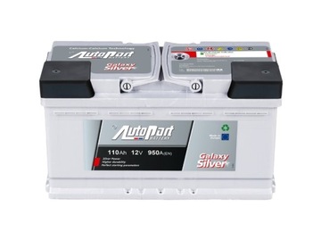 Akumulator Autopart GalaxySilver 12V 110Ah 950A P+