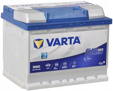 АККУМУЛЯТОР 60AH/640A 12V P+ VARTA START-STOP EFB