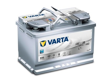 Akumulator Varta SilverD AGM 12V 70Ah 760A P+ E39