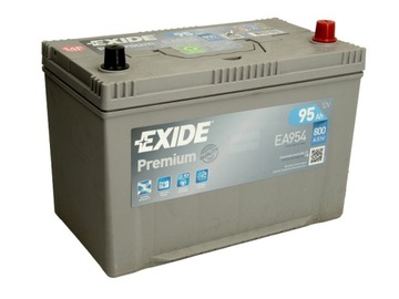 АКУМУЛЯТОР EXIDE PREMIUM 95AH 800A EA954 P+