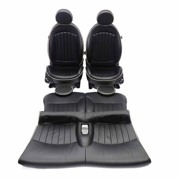 Mini Cooper R56 Сидіння Спортивні Сидіння Чорна Шкіра