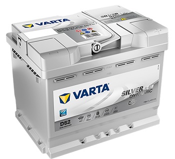 АКУМУЛЯТОРНА БАТАРЕЯ VARTA SILVER D AGM 60AH / 680A