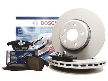 Bosch диски + колодки передні AUDI A4 B8 A5 8T 314mm