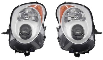 REFLEKTOR LAMPA ALFA ROMEO MITO 08- CHROM KOMPLET