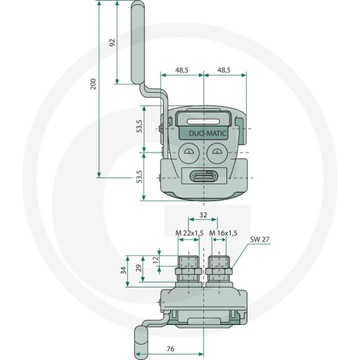 Wabco Szybkozłączka łączenie układu pneumatycznego