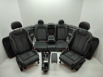AUDI Q3 83F S-LINE сидіння диван бекони шкіра алькантара глінтвейн комплект