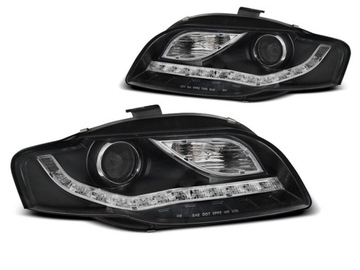 Reflektor Lampa Soczewka Diody kpl Audi a4 b7 8e