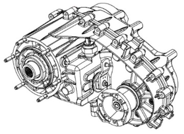 CHRYSLER DODGE JEEP редуктор спліттер міст 4x4