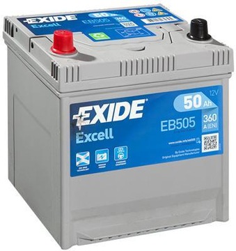 Akumulator Exide Excell 12V 50AH 360A(EN) L+