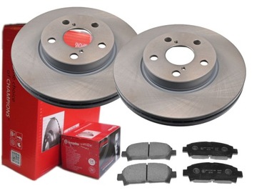 Диски Brembo Передні колодки TOYOTA AVENSIS T22 260