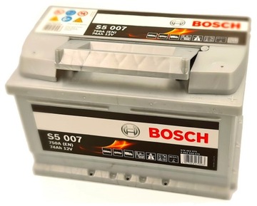 Аккумулятор BOSCH SILVER S5 74AH 750a 74ah