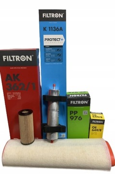 комплект фильтров FILTRON BMW E46 330d 204KM 03-05