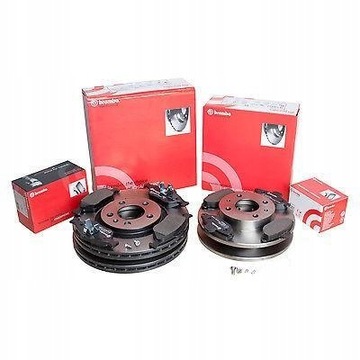 TARCZE BREMBO+KLOCKI FERODO P+T BMW E46 316-323 !