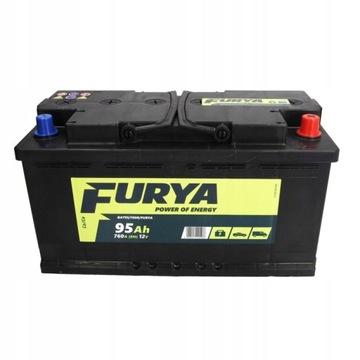 Акумулятор FURYA 95ah 760a 12V P+