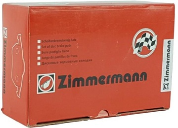 ZIMMERMANN KLOCKI HAMULCOWE 22873.160.1