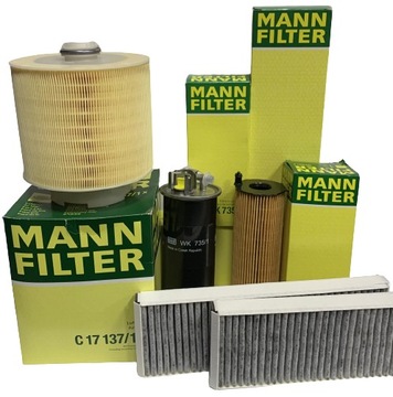 Комплект фільтрів MANN FILTER AUDI A6 C6 3.0 TDI