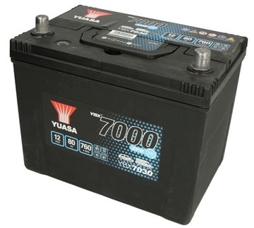 Аккумулятор Yuasa EFB 12V 80Ah 760A (EN) YBX7030