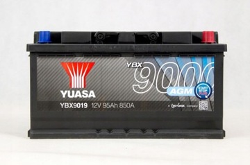 Батарея Yuasa AGM 95AH 850A старт-стоп YBX9019