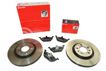 BREMBO ДИСКИ КОЛОДКИ СПЕРЕДУ І ЗЗАДУ HONDA CIVIC VIII