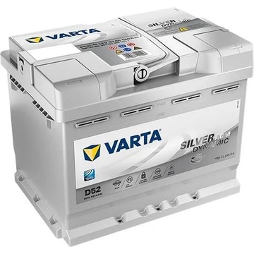 Akum Varta Silver Dynamic AGM 12V 60AH 680A R+