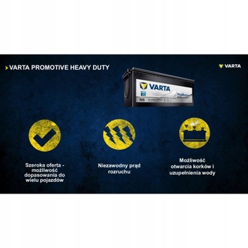 Akumulator Varta 110Ah/760A L+ Promotive Black