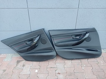 BMW 3 F30 F31 бекон Двері передня задня чорна шкіра