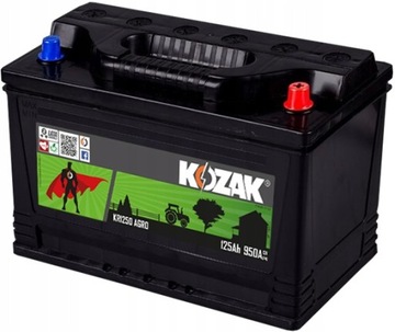 AKUMULATOR KOZAK AGRO 12V 125Ah/950A [SAE] 125AH