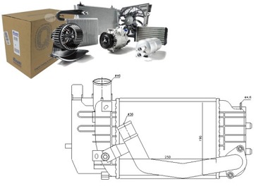 INTERCOOLER NISSENS 179000N030 179000N010