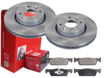 TARCZE KLOCKI BREMBO PRZÓD SANDERO LOGAN CLIO IV