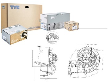 ВЕНТИЛЯТОР ПОВІТРОДУВКИ [TYC]