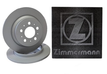 Задні гальмівні диски ZIMMERMANN AUDI A6 3.0 TDI