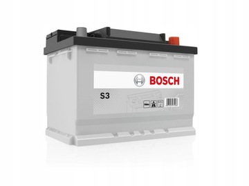 Акумулятор 70AH 640A SILVER S3 P + BOSCH