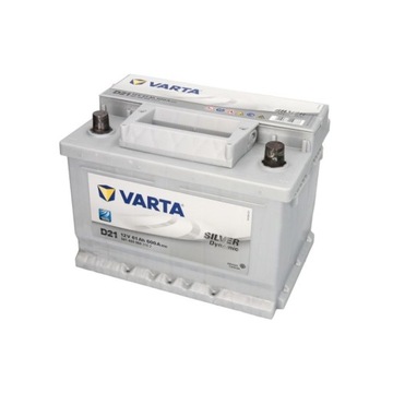 Акумулятор Varta Silver Dynamic 61AH 600A P+