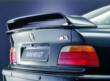 Spoiler lotka klapy BMW E36 GT Style Czarny Połysk