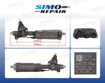 Рулевой механизм AUDI A4 AUDI A5 AUDI A5 SPORTBACK AU104R