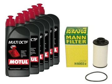 МАСЛО MOTUL DSG + ФІЛЬТР ТОРГОВИЙ АВТОМАТ VW GOLF 5 6 JETTA