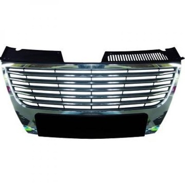 Grill VW Passat B6 05-10 Czarny/Chrom bez PDC