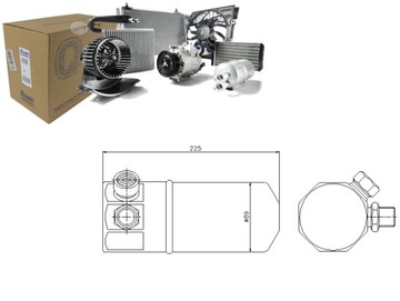 ОСУШУВАЧ ПОВІТРЯ NISSENS 4A0820191AB 802480N