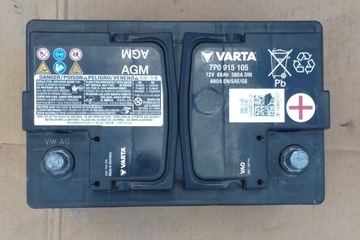 АККУМУЛЯТОР AGM VARTA 7P0915105 12V 68AH 380A