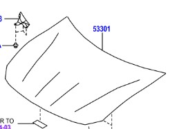 MASKA SILNIKA TOYOTA OE GT86 ORYGINAŁ SU003-01394